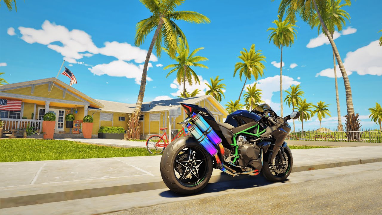The Crew Motorfest - 220HP 2015 KAWASAKI NINJA H2  (CRUISING IN HAWAII) [HAYABUSA KILLER]