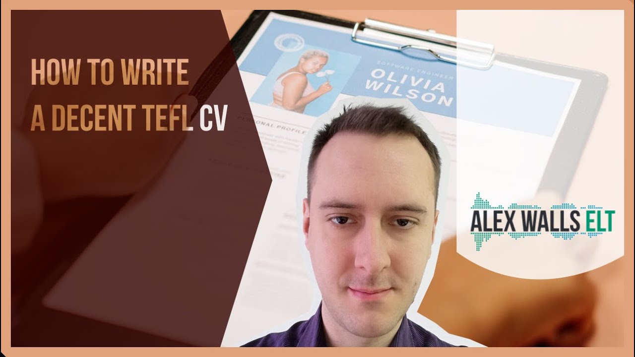 How to write a decent TEFL CV - don't get rejected for interviews