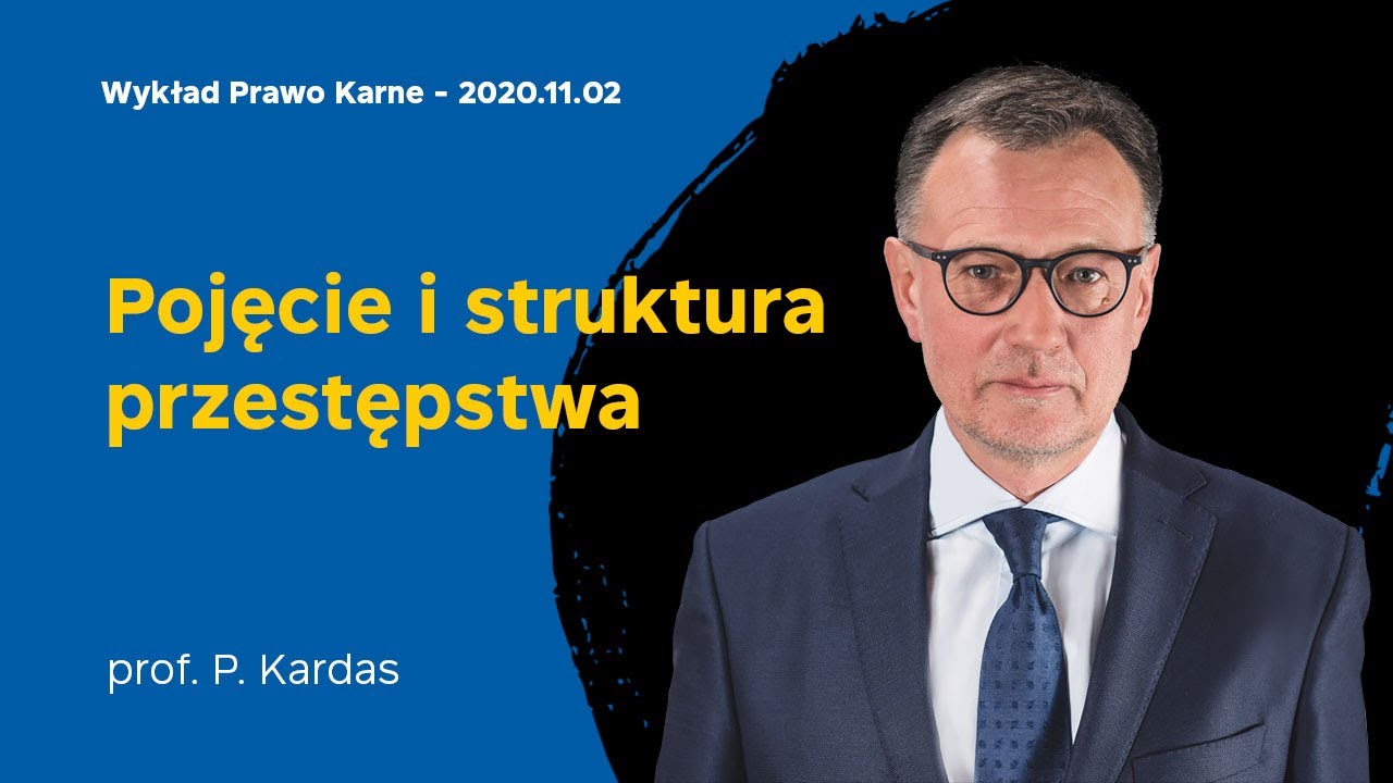 Wykład 5 z prawa karnego 02.11.2020 - prof. dr hab. Piotr Kardas