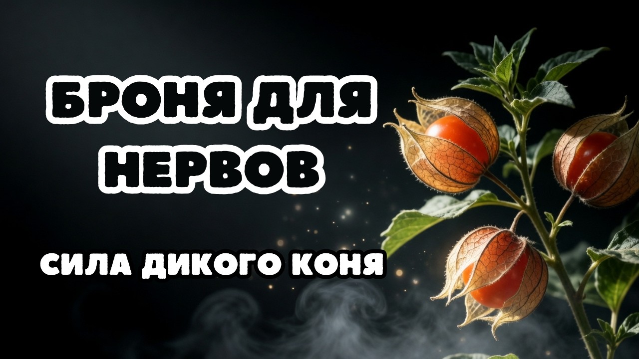 АШВАГАНДА: Как выйти из «кортизоловой петли» и вернуть контроль над жизнью.