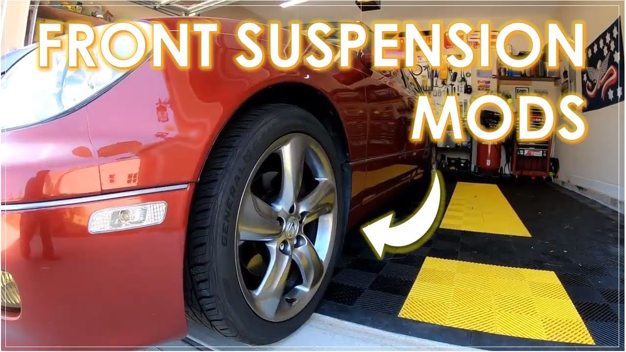 Modding a LEXUS GS300 / GS400 / GS430: EP4 [Front Suspension]