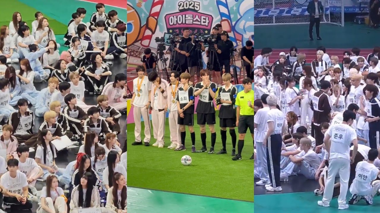 Kpop Idols, Interactions, Football Game, Race, Dance challenges Winners & Reaction At ISAC 2025