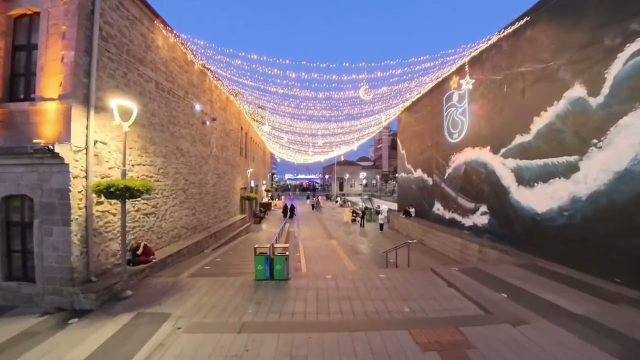 Trabzon Meydan Walk- Friday 22-8-2025 | 4K  جولة في ميدان طرابزون 