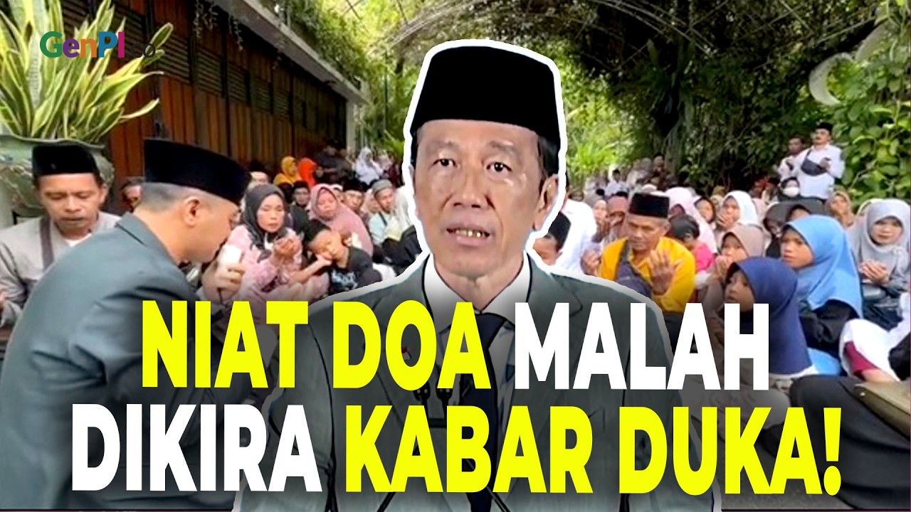Jokowi Masih Sehat Ditahlilkan, Netizen Salah Sangka Ucap Innalillahi