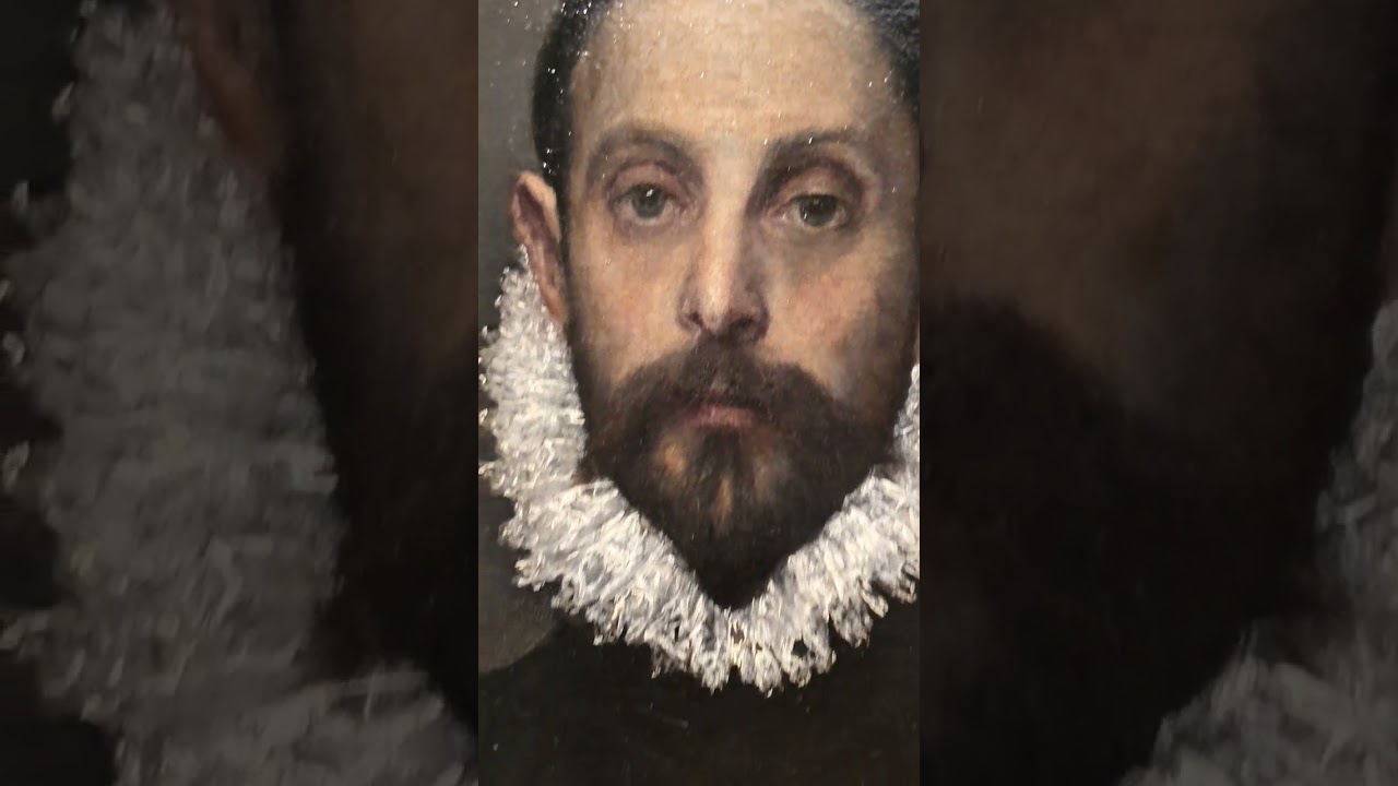 The Nobleman with his Hand on his Chest by El Greco, ca. 1580. Recorded May 3, 2023