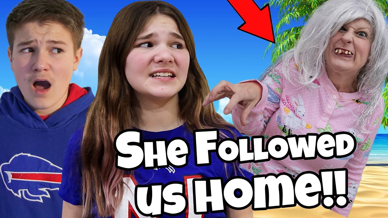 @Carlaylee ЭТА СТРАННАЯ ДАМА-КОШКА ПРЕСЛЕДОВАЛА ЗА НАМИ ДО ДОМА!