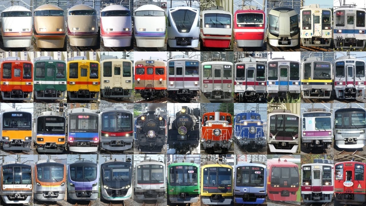 【2023年 総集編】東武鉄道を走る 全77種類＋α 総集編 【2023年12月31日 16:00～17:00 プレミア公開】東京メトロ、東急、ＪＲ東日本、野岩鉄道、会津鉄道、横浜高速鉄道