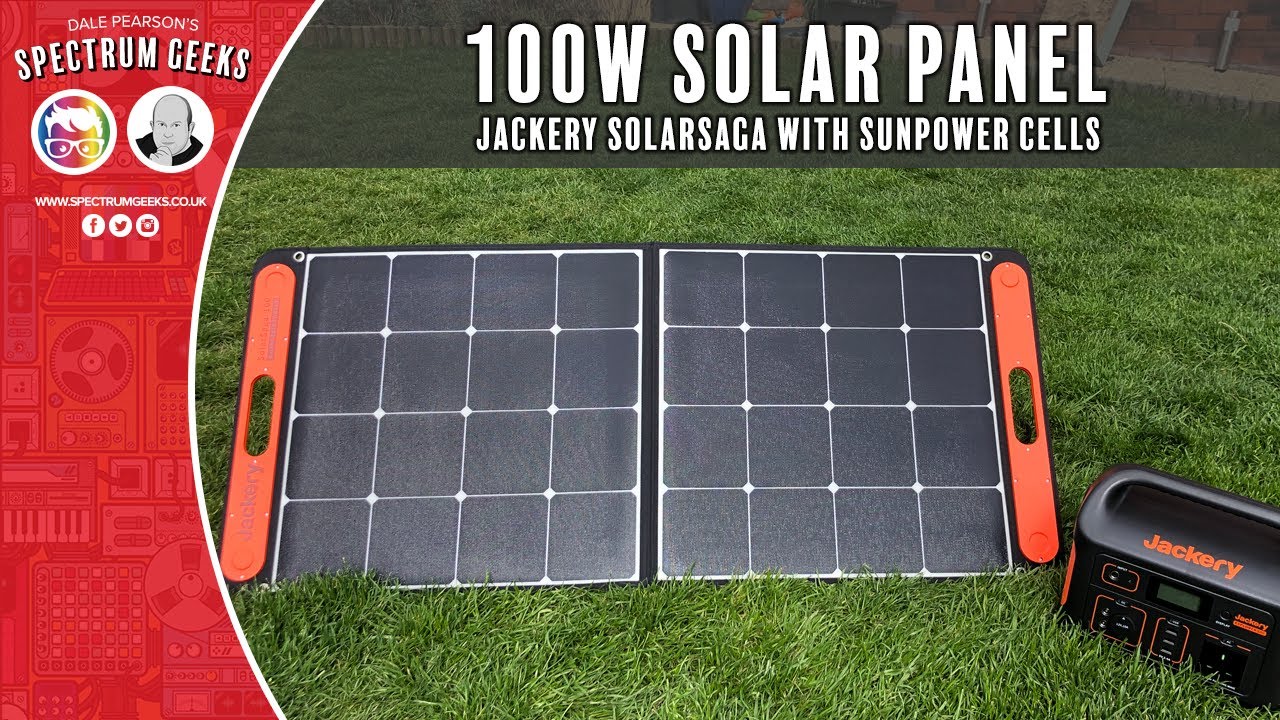 Jackery SolarSaga 100 Review - 100w Portable Solar Panel