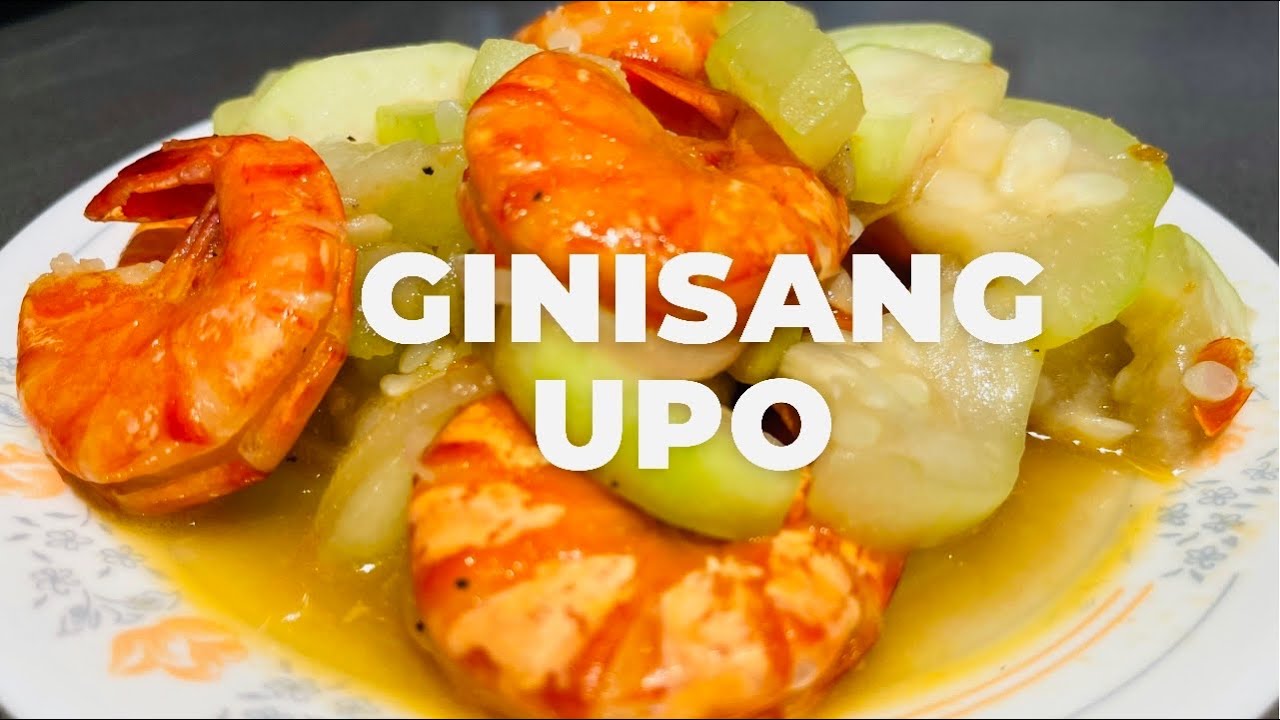 Ginisang Upo with shrimp l Easy recipe