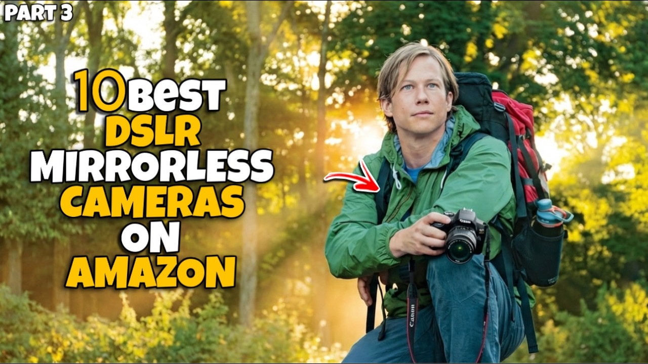 ✅ Top 10 DSLR and Mirrorless Cameras for Photography 2026 🔥