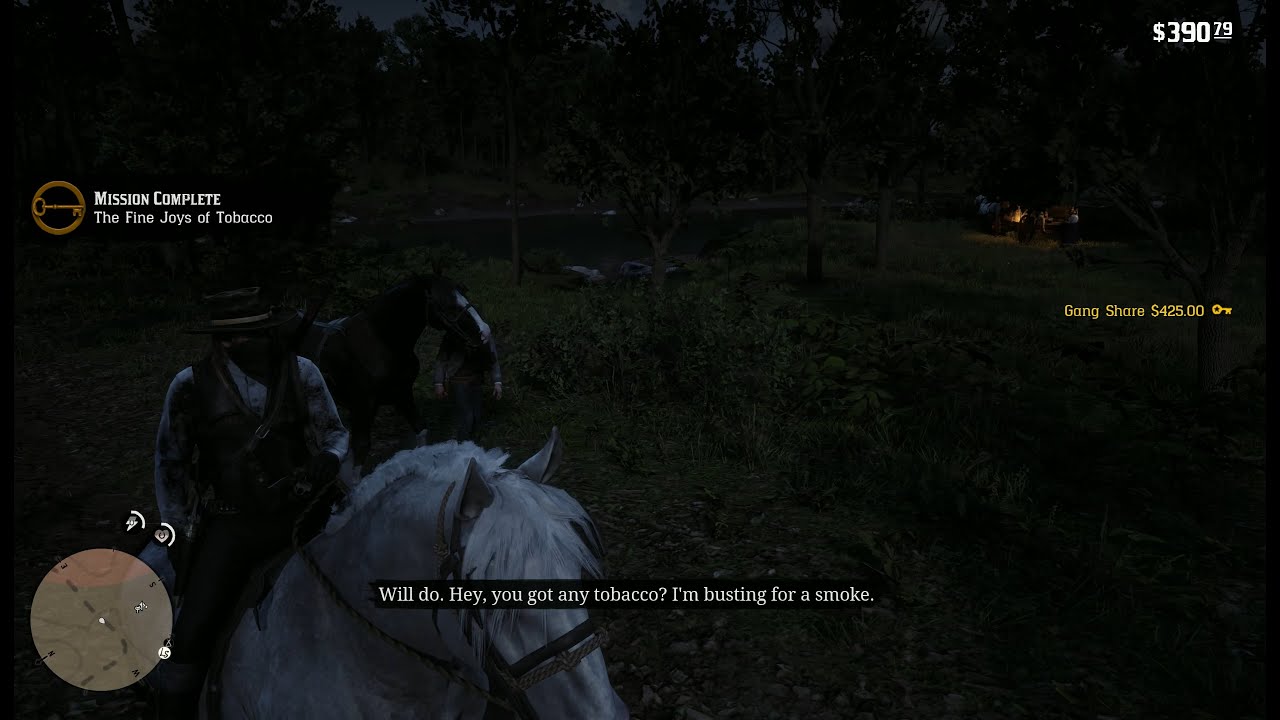 The Fine Joys of Tobacco. Red Dead Redemption 2, 4K.