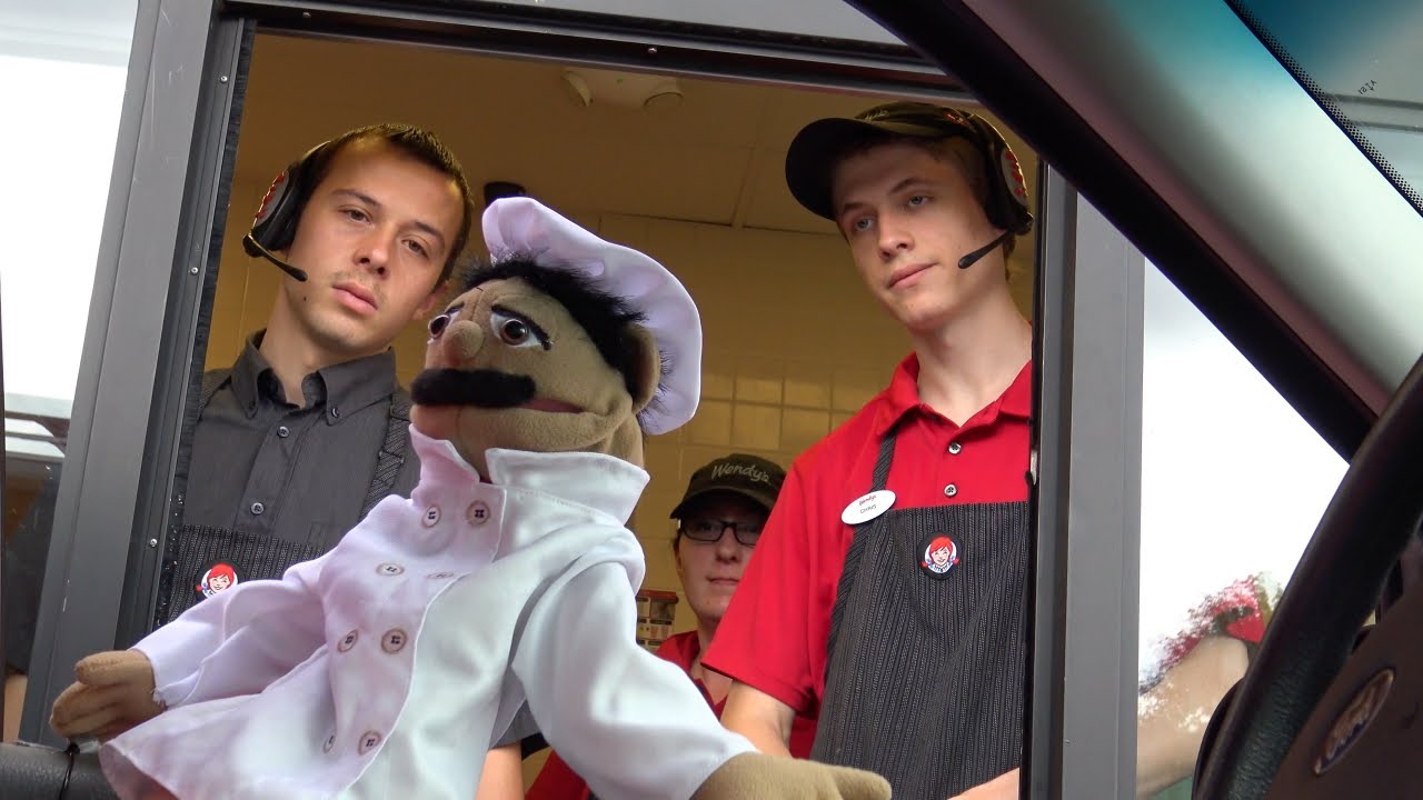 PUPPETS IN THE DRIVE THRU