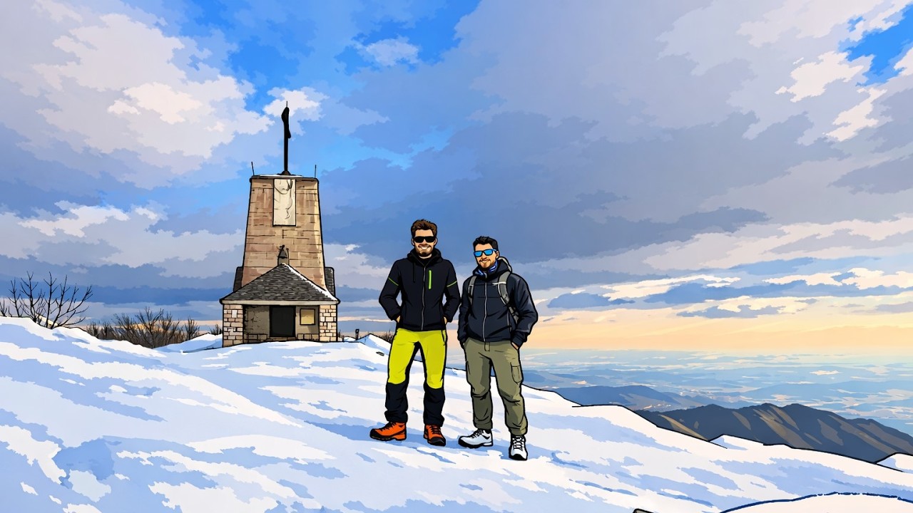 Invernale al Monte Cuarnan