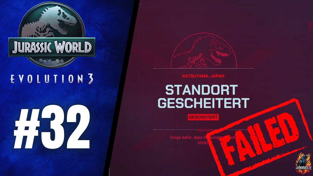 🦕JURASSIC WORLD EVOLUTION 3🦖#32 - MISSION FAILED