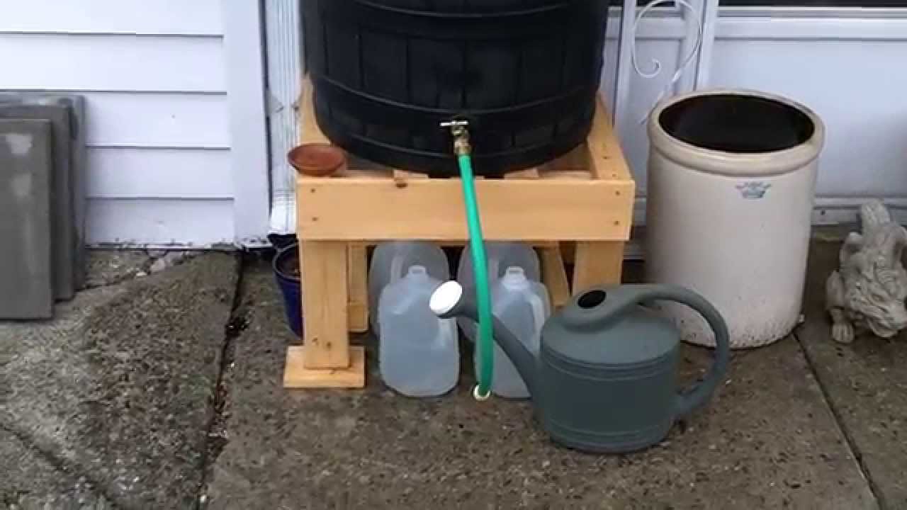 Good Ideas 50 gallon Rain Wizard Barrel and Oatey 14209 Rain Diverter System RW50