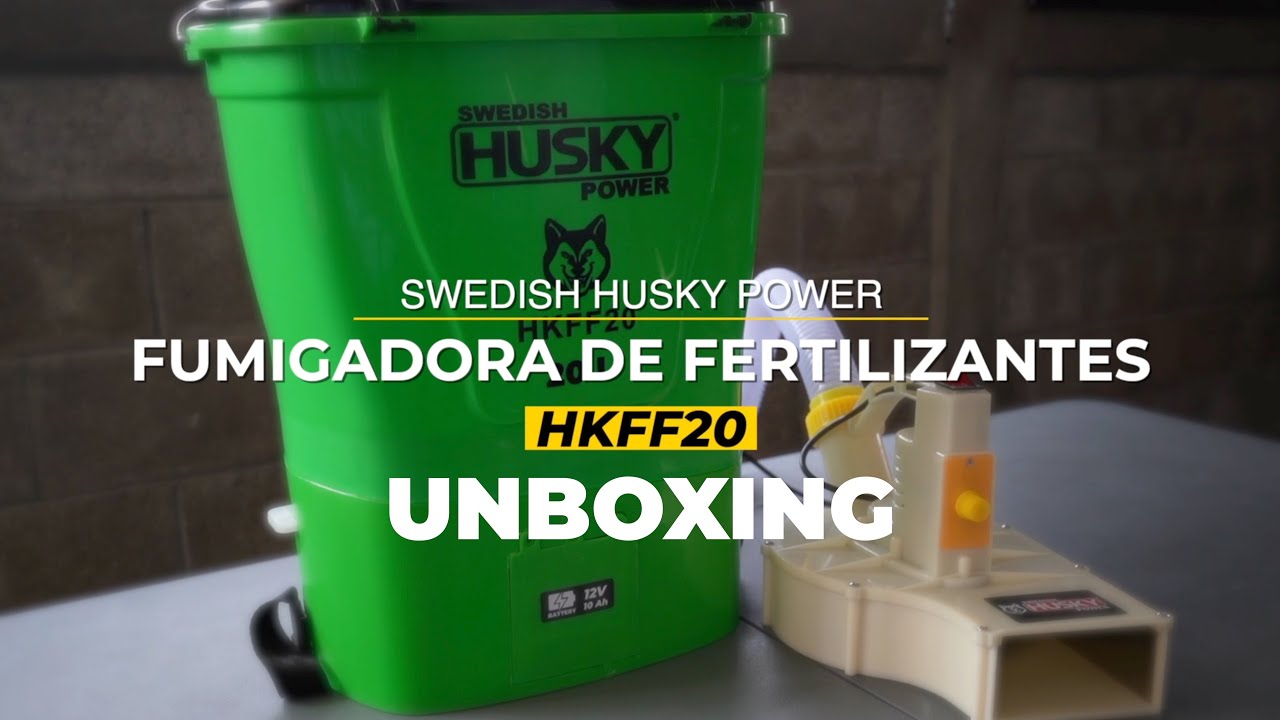 FUMIGADORA DE FERTILIZANTES SWEDISH HUSKY POWER  🌱 | HKFF20