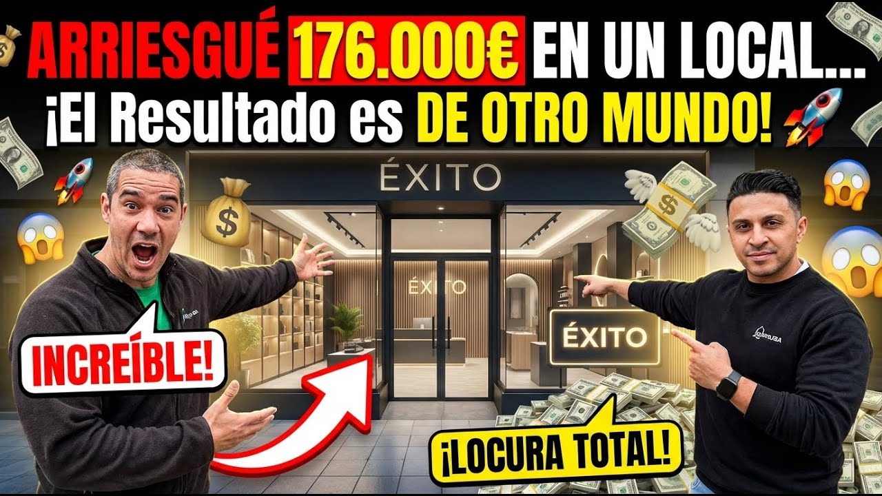 ARRIESGUÉ 176.000€ EN UN LOCAL... ¡El Resultado es DE OTRO MUNDO! 🚀