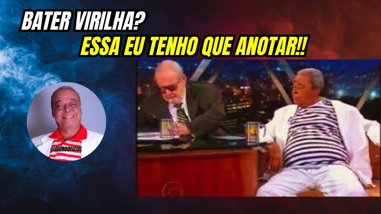 DICRÓ leva JÔ SOARES as Gargalhadas!!! Julho 2011