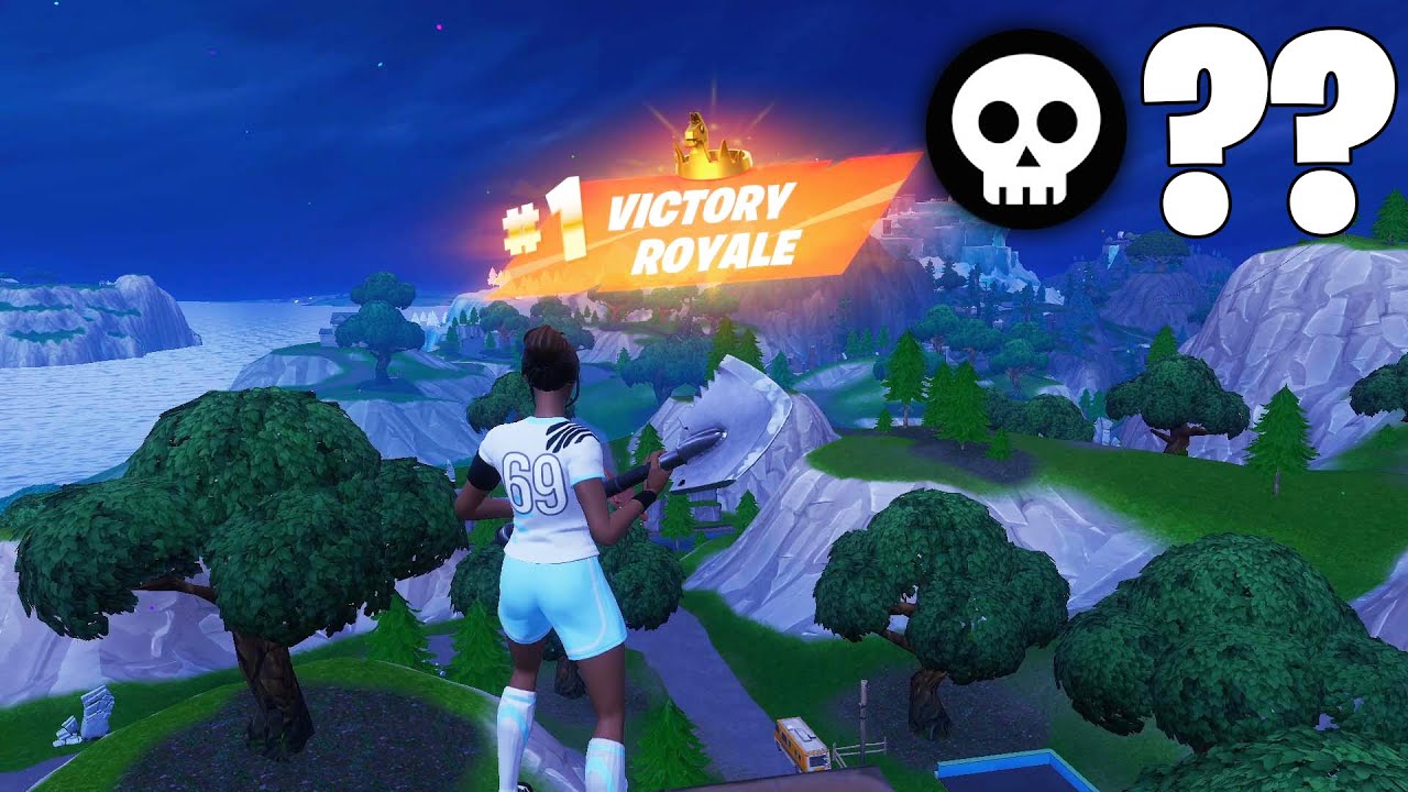 Poised Playmaker and Ice Breaker Pickaxe High Kill Solo Win Fortnite Gameplay (Soccer Skins)