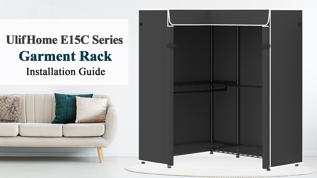 How to Install UlifHome E15C Plus Garment Rack?