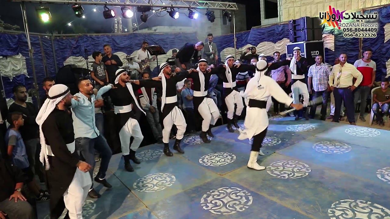 ابداع فرقة بيادر الجيب للدبكة الشعبية - مهرجان العريس سليمان ابوحمود - الجيب - الفنان عدي عصفور