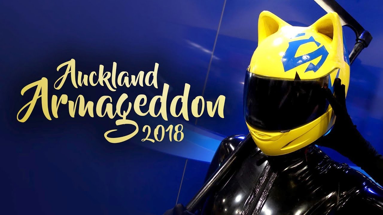Following Celty around Auckland Armageddon [2018]