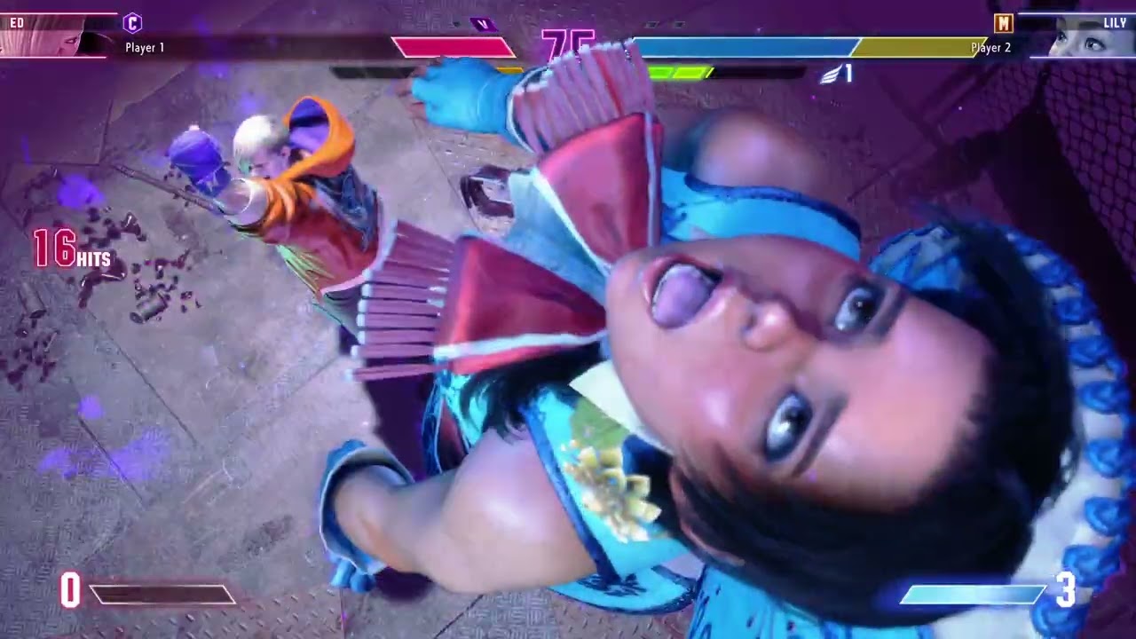 Varia (Ed) vs Scamp (Lily)  SF6 |  GX2