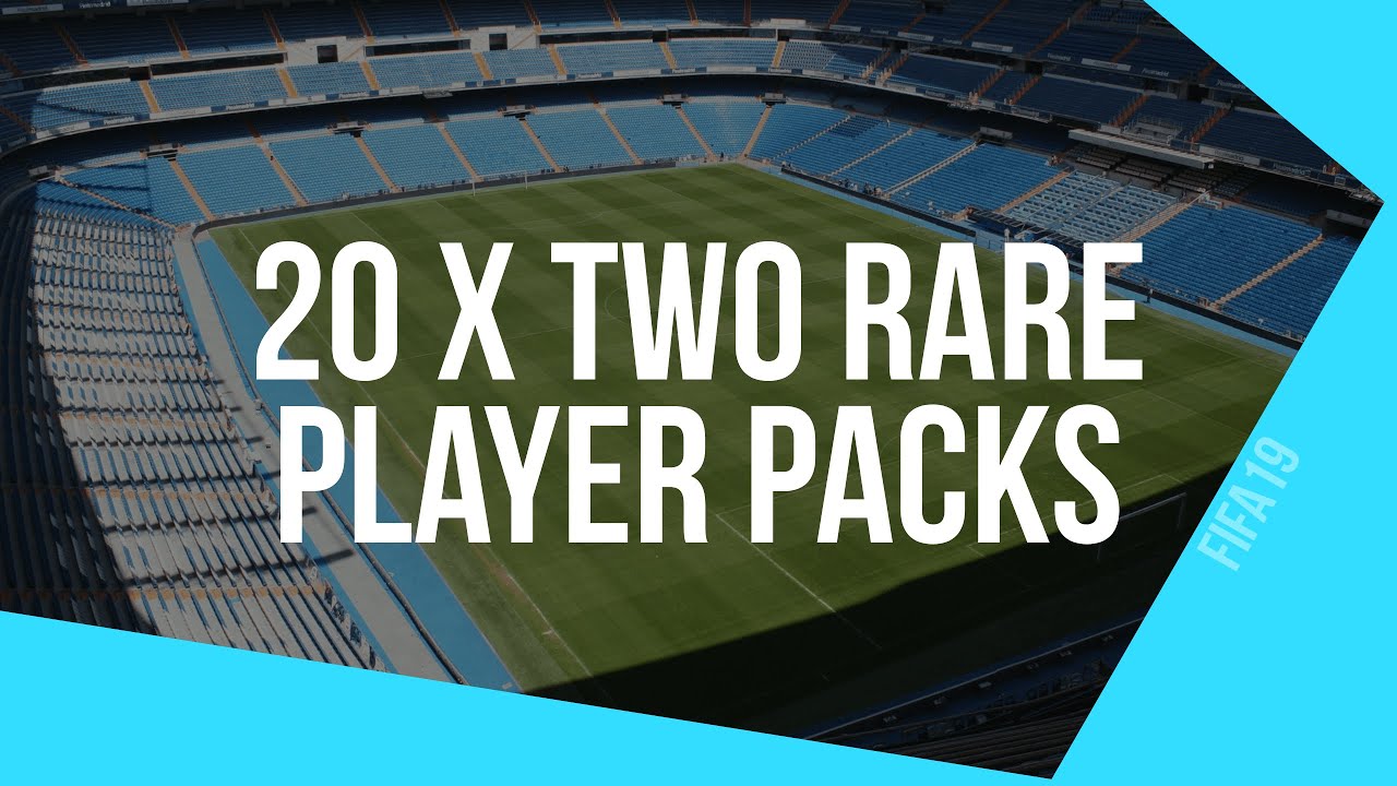 20 X TWO RARE PLAYER PICK PACKS | FIFA 19 ULTIMATE TEAM