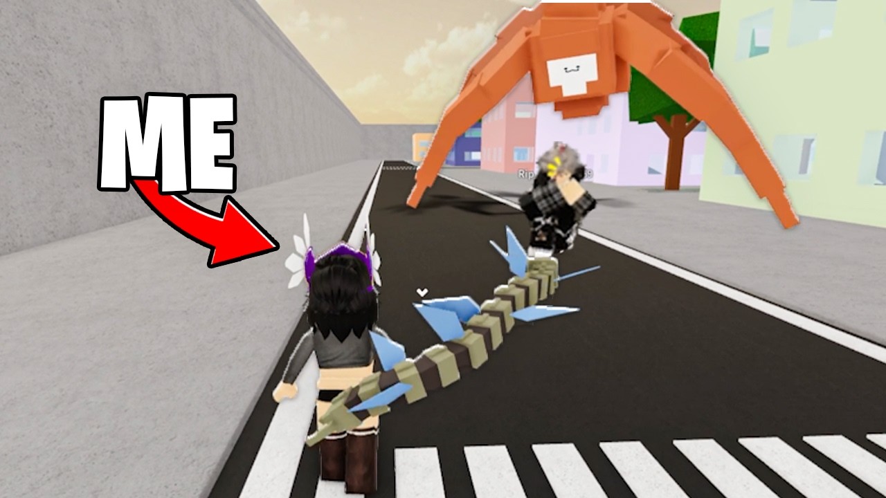 Он принял меня за E-Girl и стал моей целью в JJS (Roblox).