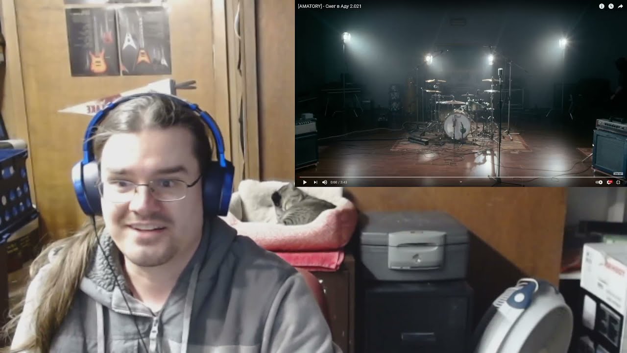 American Reacts To [AMATORY] - Снег в Аду 2.021