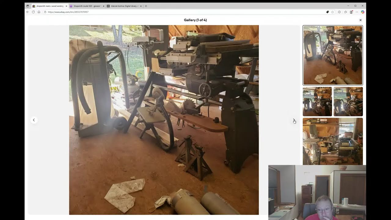 Посмотрите, как я нахожу подержанный Shopsmith Mark V Model 520 для покупателя, впервые совершающ...