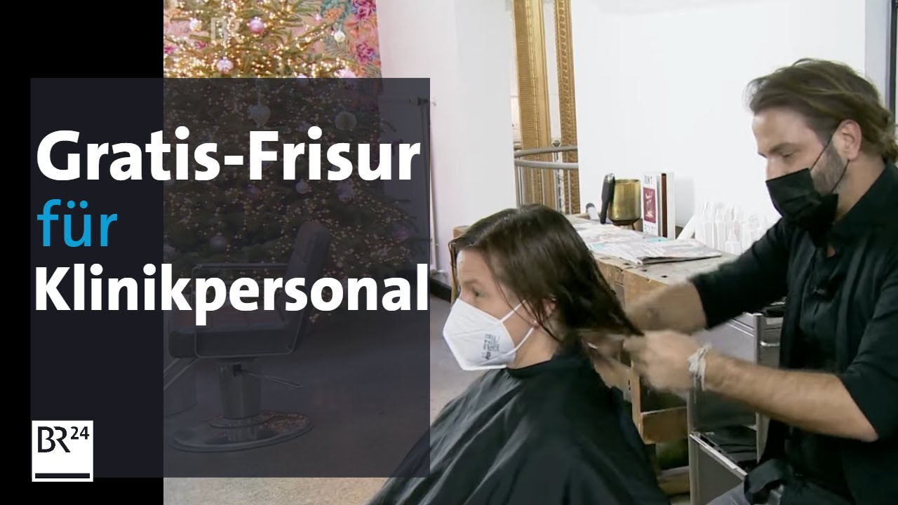Kostenloser Haarschnitt für Klinikbeschäftigte | Abendschau