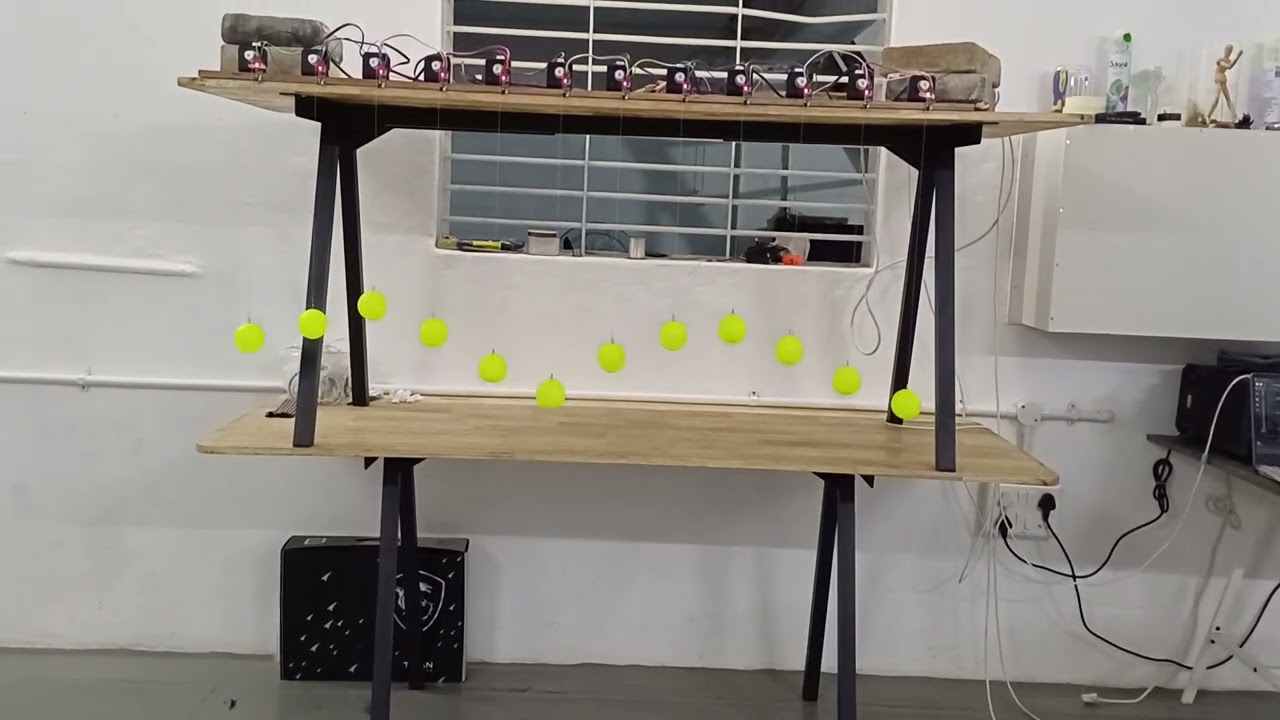 Kinetic Ball Art Installation | Motion Control Engineering Project