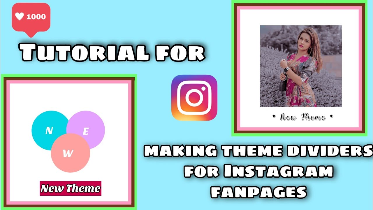 Theme divider | Edit tutorial | picsart