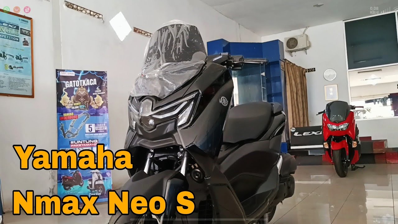 Review Yamaha Nmax Neo S Warna Hitam, Tampilan Terbaru Sudah Keyless!