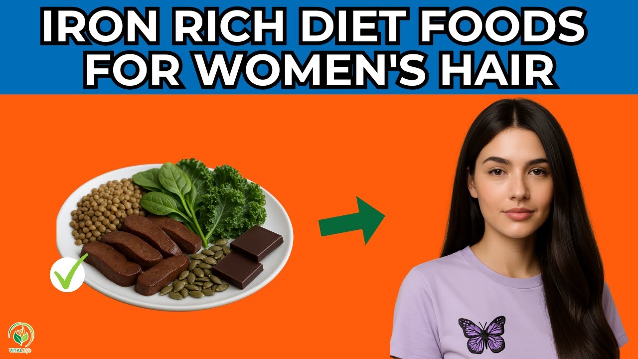 Iron Rich Diet Foods for Women's Hair Growth