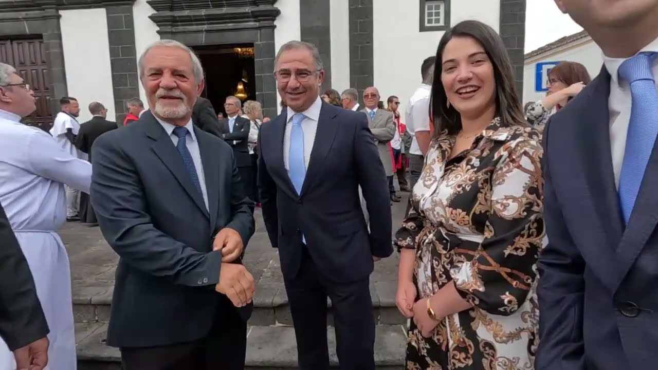 Saída Procissão Corpo de Deus Matriz Vila de Capelas