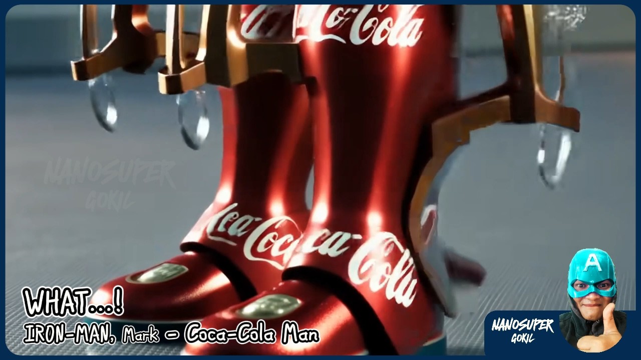 WHAT...! IRON-MAN, Mark &ndash; Coca-Cola Man 🔴🥤