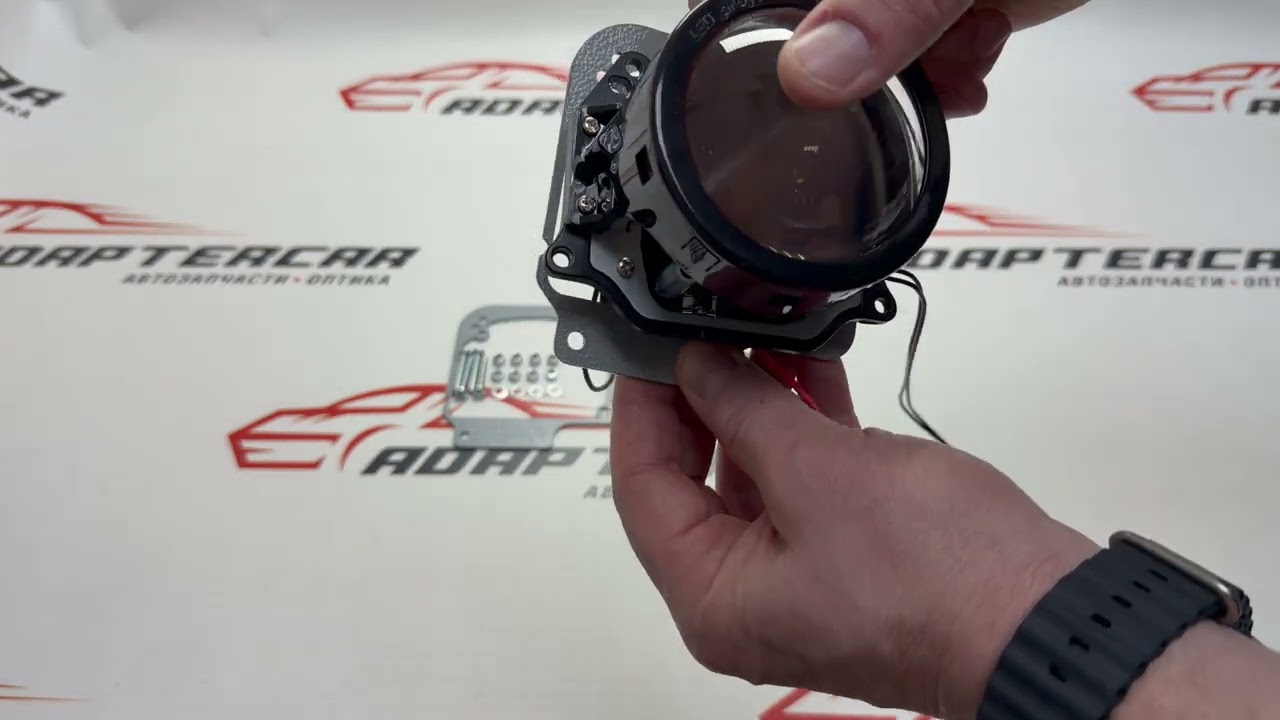 Переходные рамки Nissan Qashqai J11 2013-2019 LED для замены штатных линз на модули Hella 3R