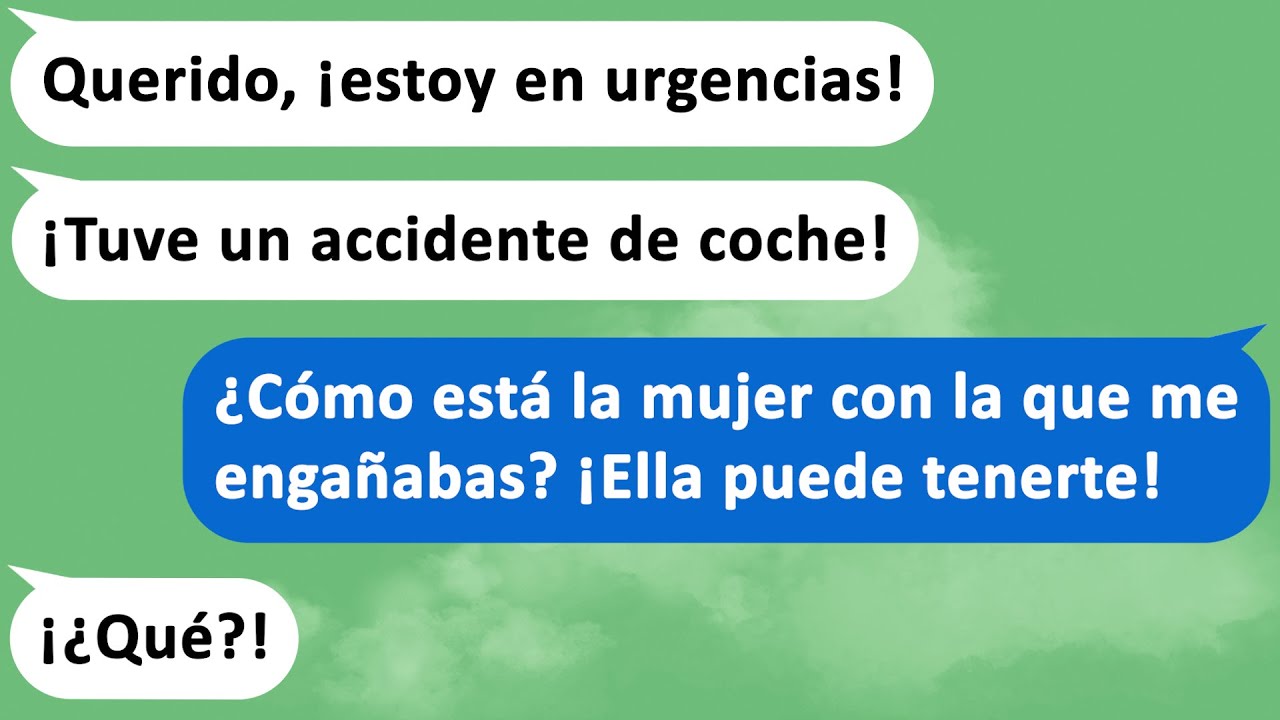 【Historias de Texto】Esposo llega al hospital sin ropa tras un accidente de coche... ¿Qué pasó?