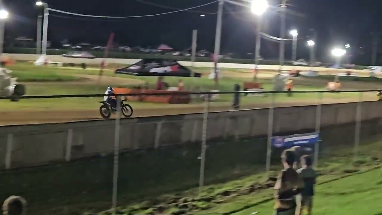 Jack Miller in the Queensland Flat Track Final