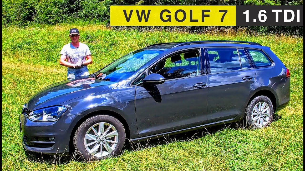 E Z A B I Z T O S #Volkswagen Golf mk7 1.6 TDI BlueMotion 110 HP 250 Nm - haszn&aacute;lt aut&oacute; teszt (2016)