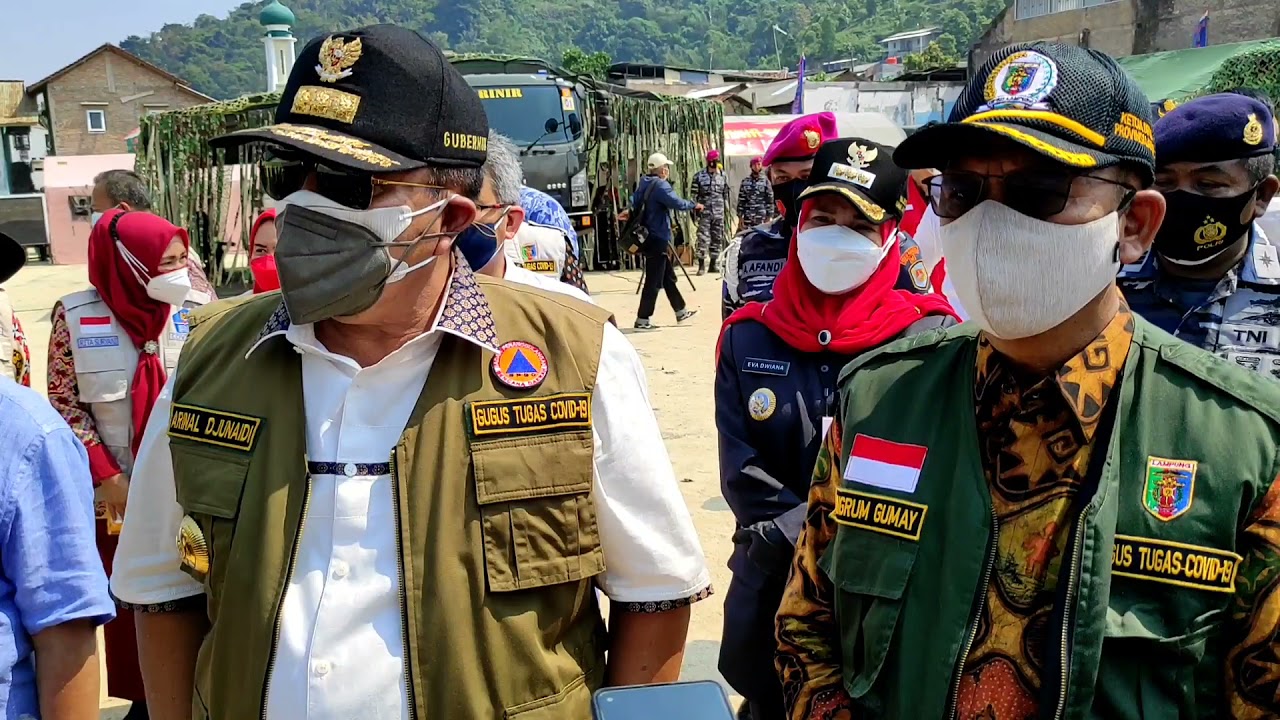 Brigif Mar/BS IV Dirikan Dapur Umum untuk Pasien Covid-19 di Lampung, 30 Juli 2021.