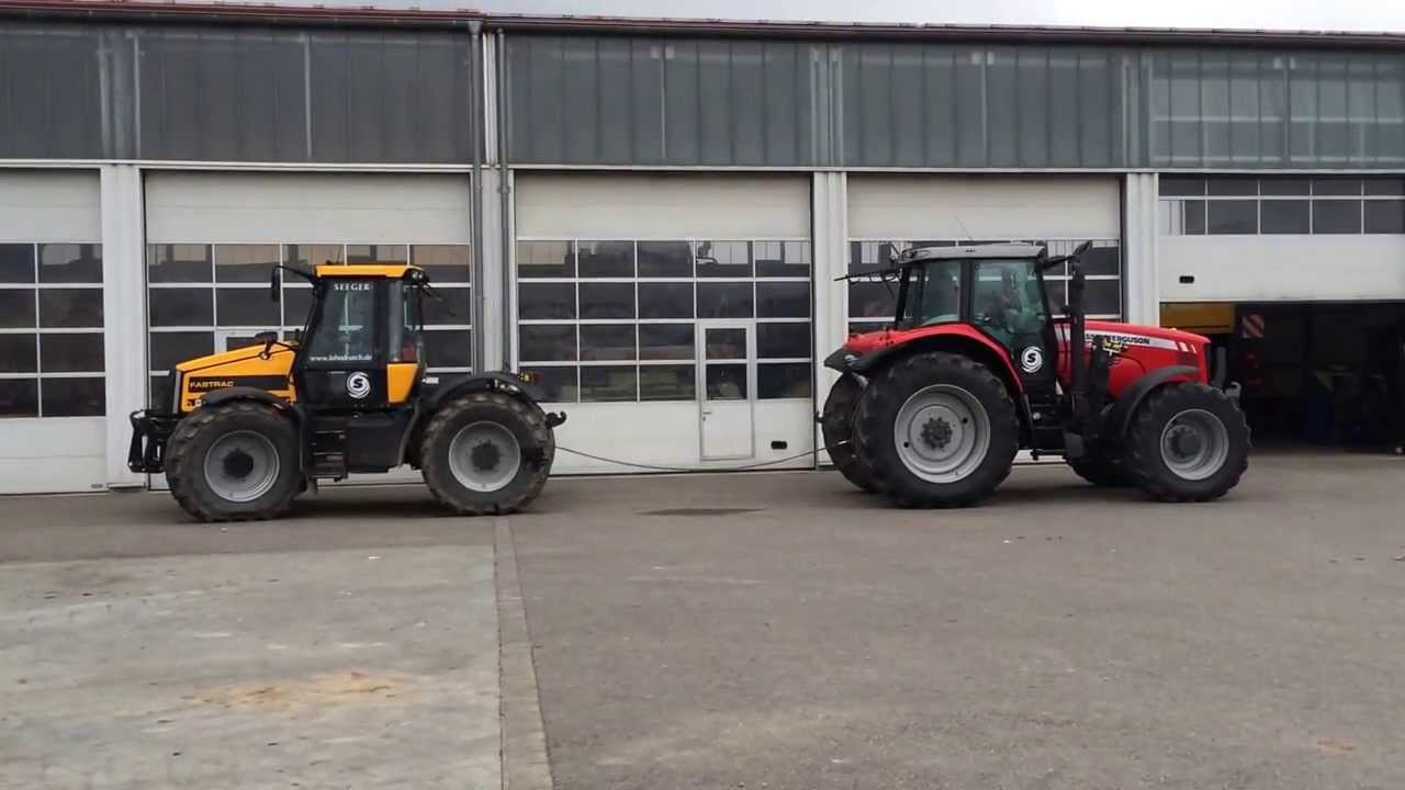 Firmeninterner Traktortest - JCB 2140 vs MF 6499