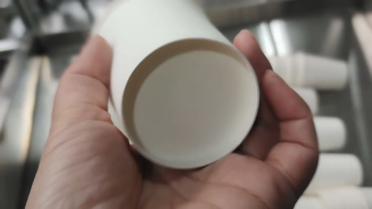 double wall paper cup machine production line for Oman clients