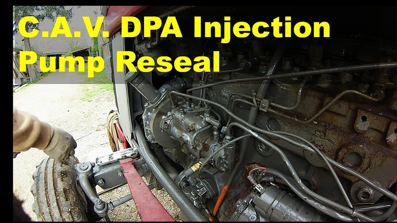 CAV DPA Injection Pump   Reseal
