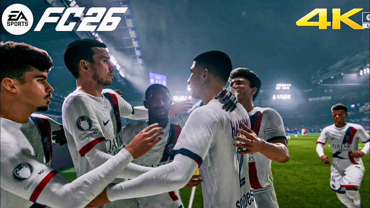 FC 26- Chelsea Vs PSG - Champions League Round of 16 Leg 2 | PS5™ [4K60]