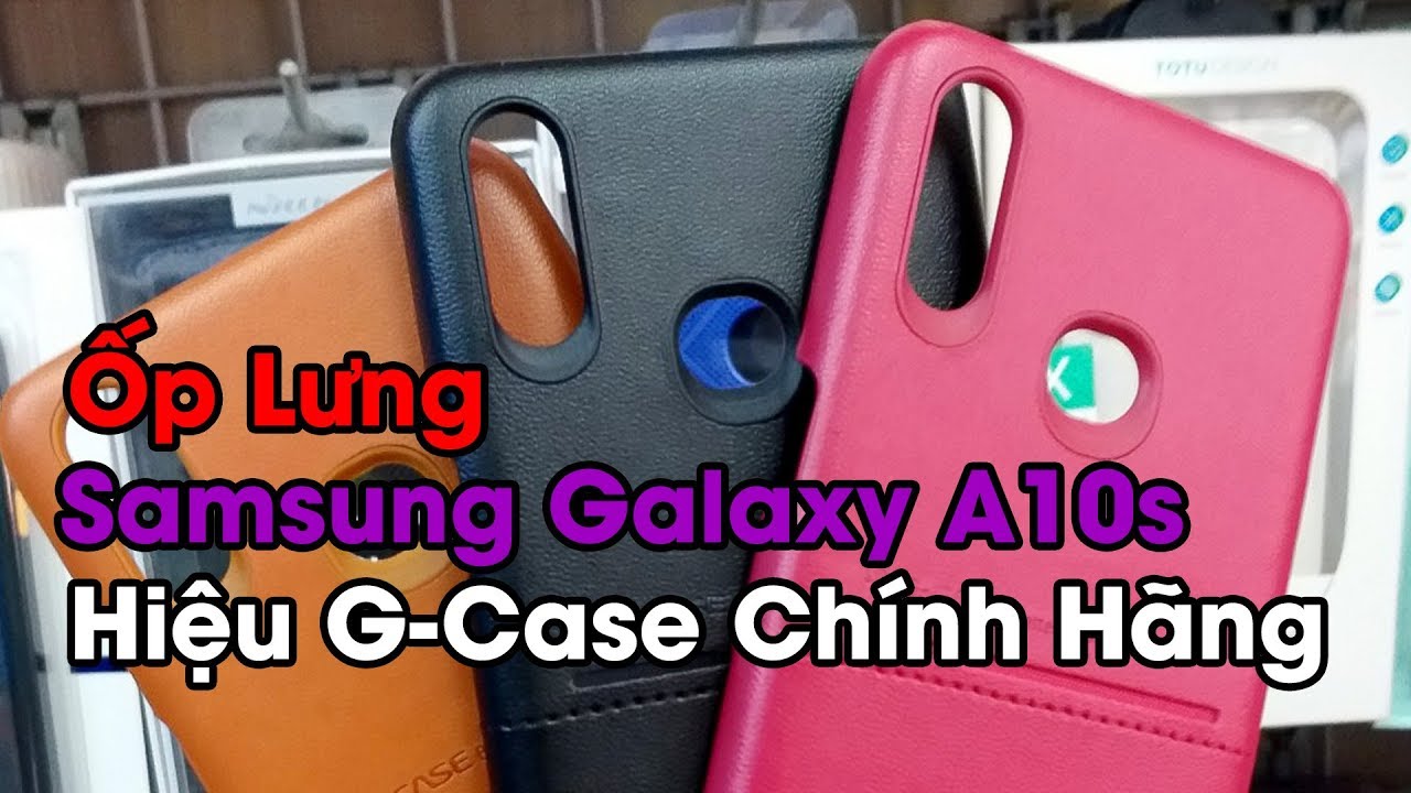 Ốp Lưng Samsung Galaxy A10s G-Case Chính Hãng