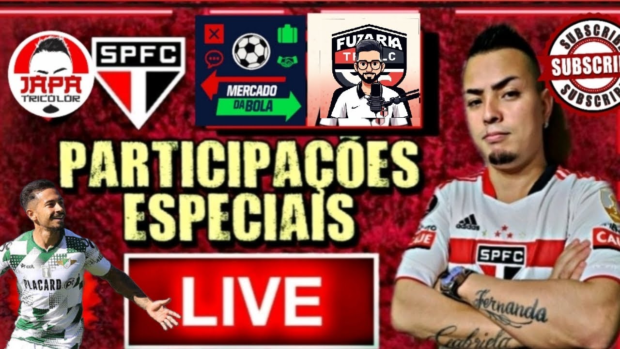 🚨FECHADO🚨SÃO PAULO VAI AO MERCADO/ ÚLTIMAS INFORMAÇÕES AO VIVO