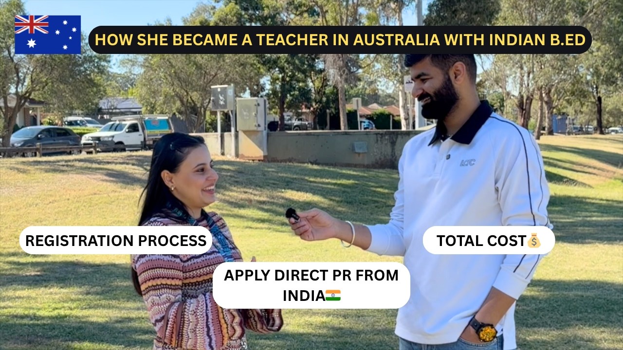 B.ED FROM INDIA VALID IN AUSTRALIA || AUSTRALIAN TEACHER PAY💰🇮🇳🇦🇺 TEACHING IN AUSTRALIA FULL PROCESS